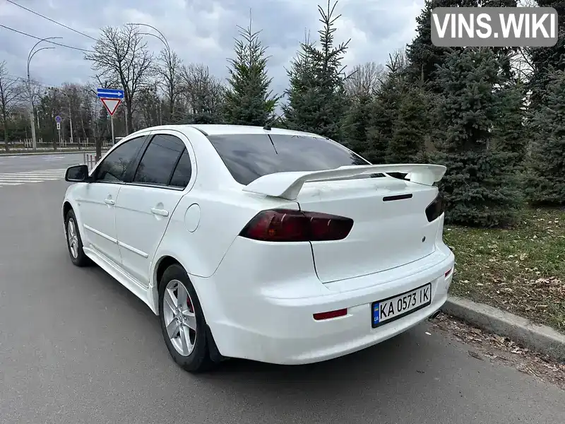 Седан Mitsubishi Lancer 2007 2 л. Варіатор обл. Черкаська, Христинівка - Фото 1/21