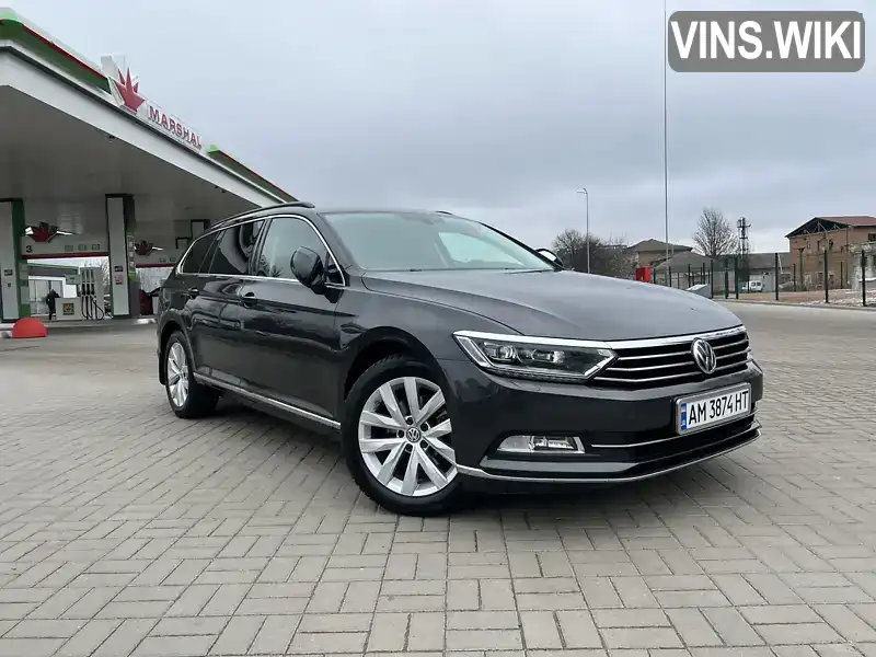 WVWZZZ3CZJP018851 Volkswagen Passat 2018 Универсал 1.97 л. Фото 7