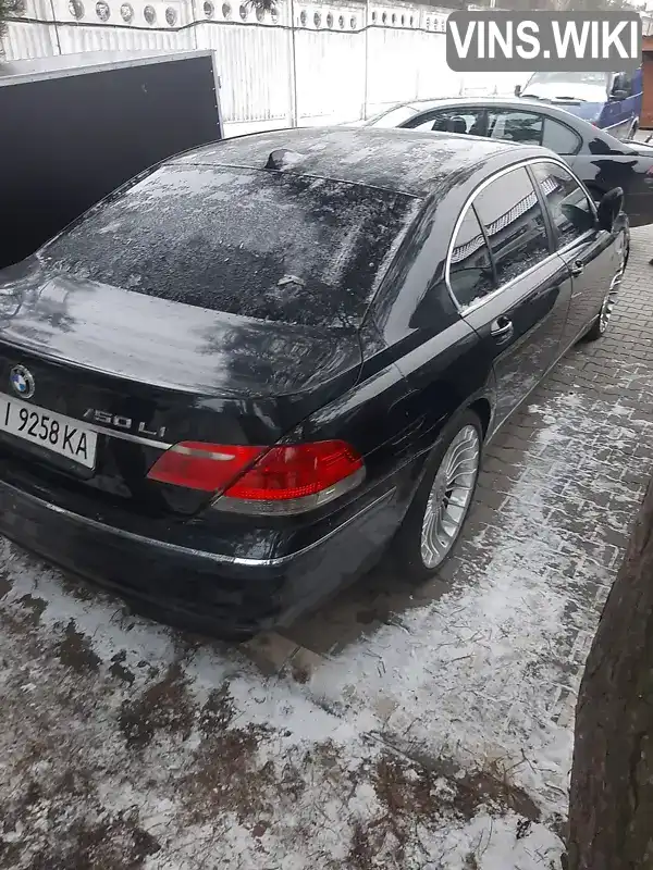 WBAHN810X0DT23267 BMW 7 Series 2007 Седан 4.8 л. Фото 4