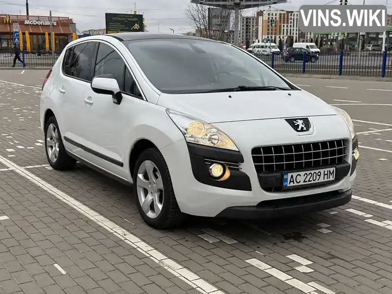 VF30U9HZHAS213372 Peugeot 3008 2010 Позашляховик / Кросовер 1.56 л. Фото 1