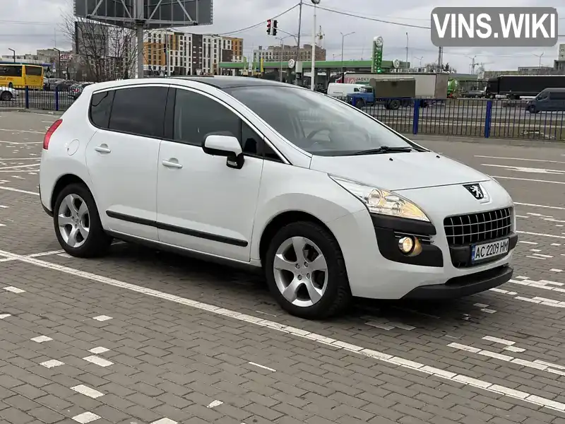 VF30U9HZHAS213372 Peugeot 3008 2010 Позашляховик / Кросовер 1.56 л. Фото 2