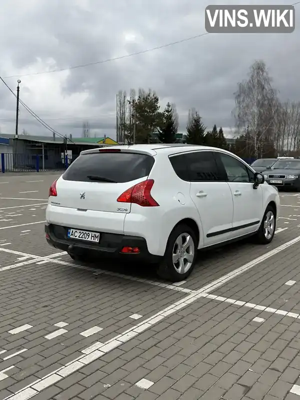 VF30U9HZHAS213372 Peugeot 3008 2010 Позашляховик / Кросовер 1.56 л. Фото 3