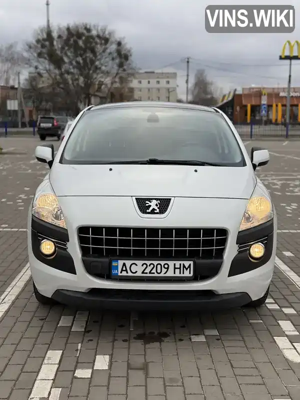 VF30U9HZHAS213372 Peugeot 3008 2010 Позашляховик / Кросовер 1.56 л. Фото 7