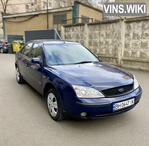 Ліфтбек Ford Mondeo 2002 1.8 л. Ручна / Механіка обл. Одеська, Біляївка - Фото 1/16