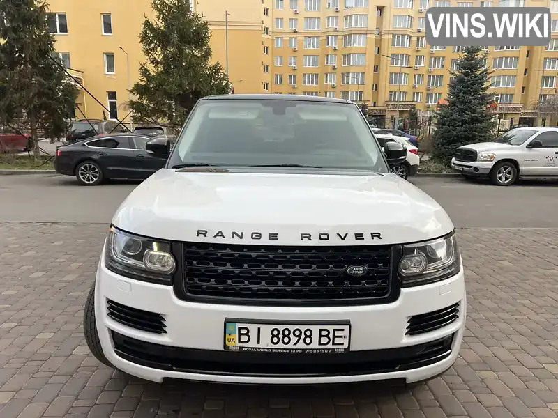 Позашляховик / Кросовер Land Rover Range Rover 2015 4.4 л. Автомат обл. Київська, Київ - Фото 1/21