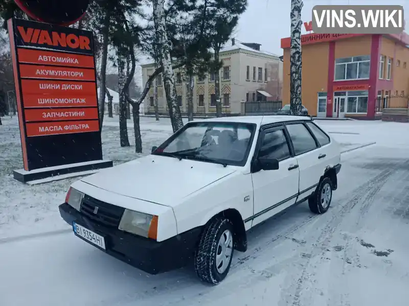 Хетчбек ВАЗ / Lada 2109 1994 1.1 л. Ручна / Механіка обл. Полтавська, Лубни - Фото 1/16