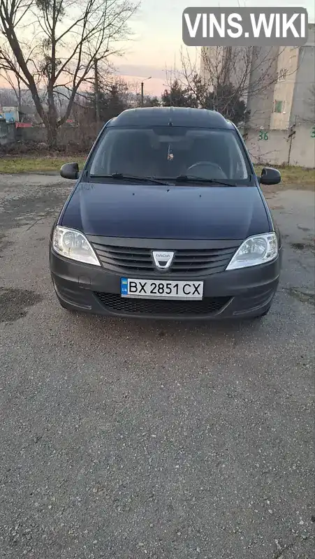 Седан Dacia Logan 2011 1.6 л. Ручна / Механіка обл. Хмельницька, Хмельницький - Фото 1/18