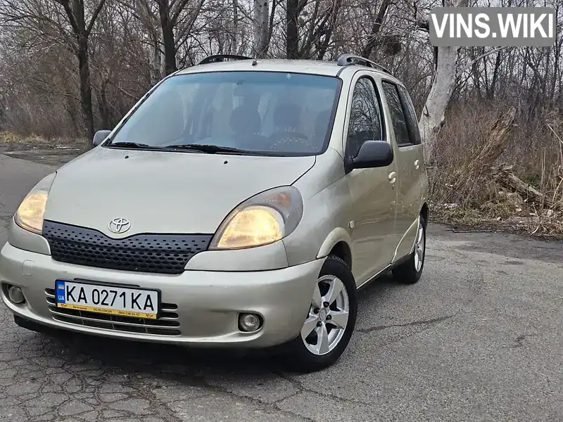 Мінівен Toyota Yaris Verso 2000 1.3 л. Ручна / Механіка обл. Київська, Київ - Фото 1/21