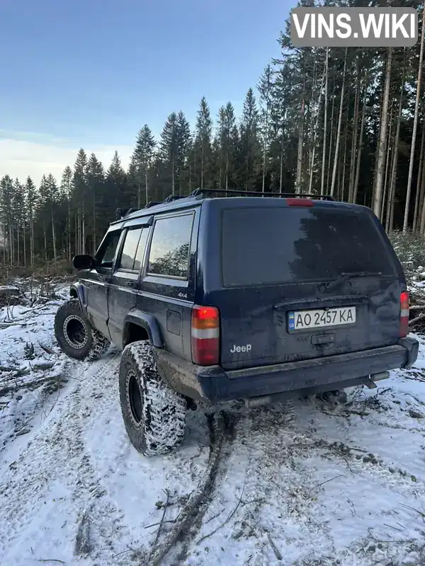 Внедорожник / Кроссовер Jeep Cherokee 1997 2.5 л. обл. Закарпатская, Рахов - Фото 1/14