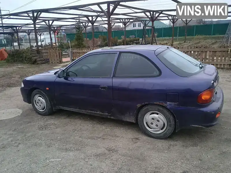 KMHVD31LPSU056182 Hyundai Accent 1995 Лифтбек 1.34 л. Фото 2