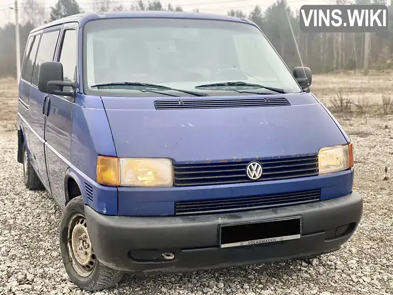 WV1ZZZ70ZTH221949 Volkswagen Transporter 1996 Мінівен 2.37 л. Фото 1