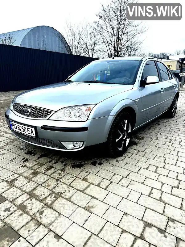 Ліфтбек Ford Mondeo 2005 1.8 л. Ручна / Механіка обл. Тернопільська, Тернопіль - Фото 1/19