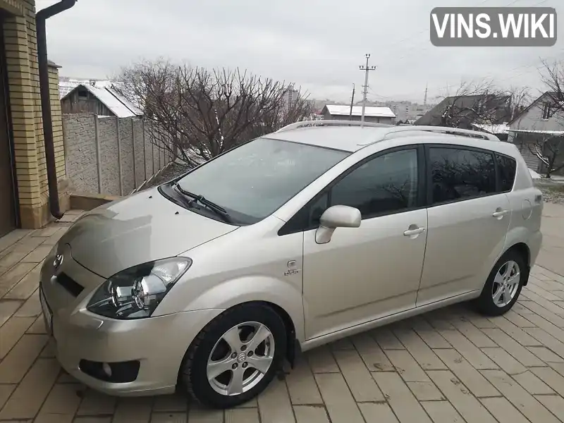 Мінівен Toyota Corolla Verso 2008 2.23 л. Ручна / Механіка обл. Запорізька, Запоріжжя - Фото 1/21