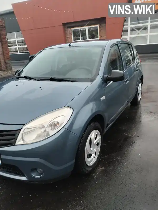 UU1BSDBHH43826517 Dacia Sandero 2010 Хетчбек 1.6 л. Фото 1