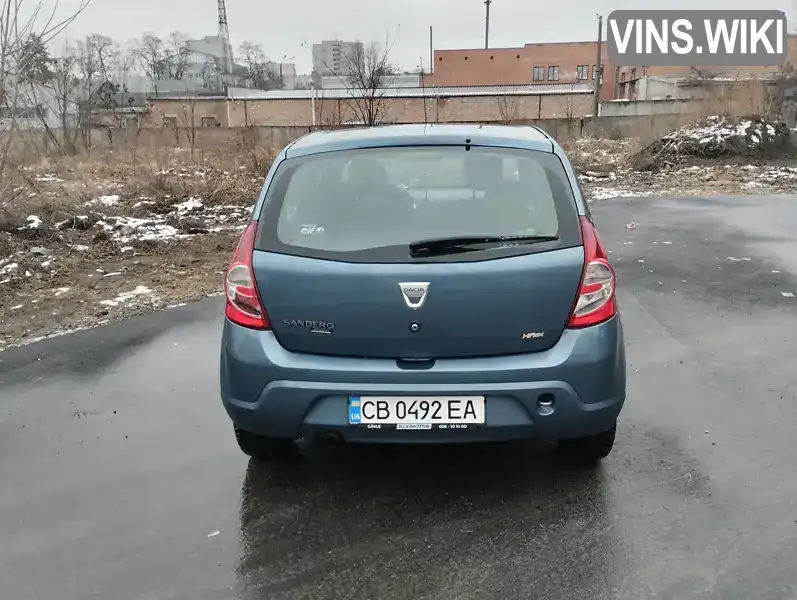 UU1BSDBHH43826517 Dacia Sandero 2010 Хетчбек 1.6 л. Фото 3