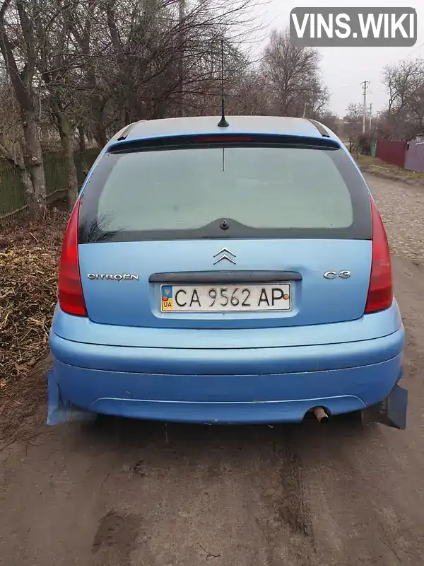 Хэтчбек Citroen C3 2003 1.36 л. Ручная / Механика обл. Черкасская, Смела - Фото 1/12