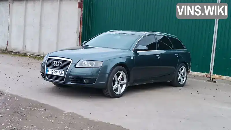 WAUZZZ4F46N035519 Audi A6 2005 Универсал 3 л. Фото 1