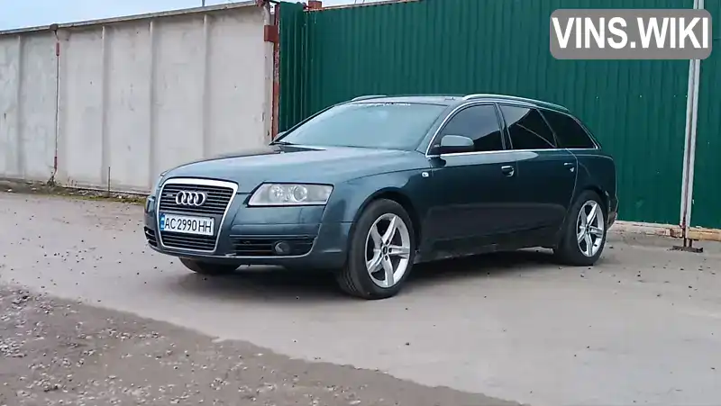 WAUZZZ4F46N035519 Audi A6 2005 Универсал 3 л. Фото 2