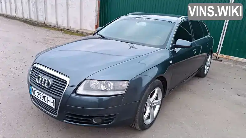 WAUZZZ4F46N035519 Audi A6 2005 Универсал 3 л. Фото 4