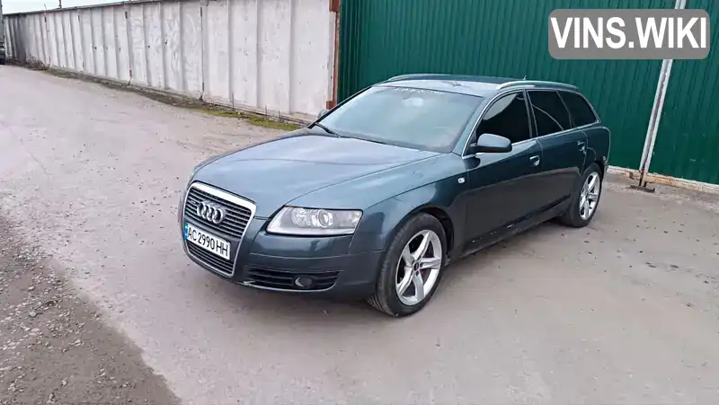 WAUZZZ4F46N035519 Audi A6 2005 Універсал 3 л. Фото 6