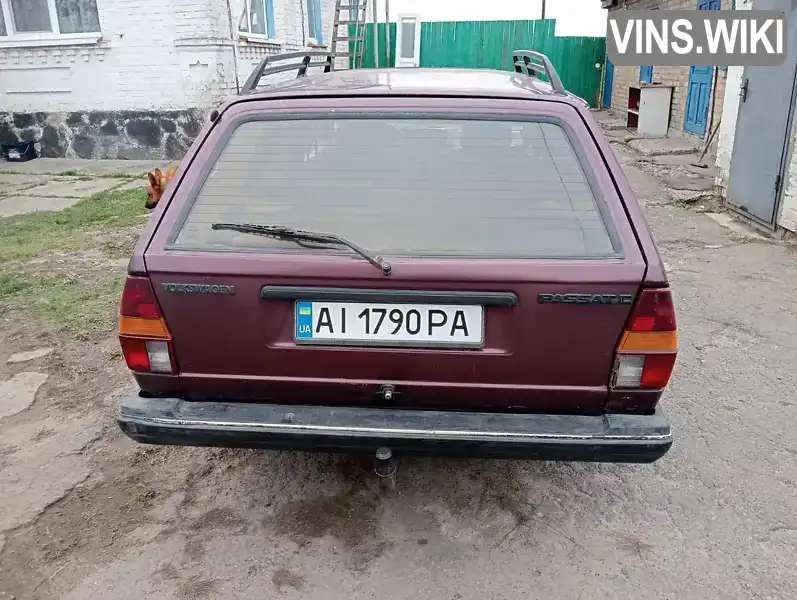 WVWZZZ33ZEE103801 Volkswagen Passat 1984 Універсал 1.6 л. Фото 2