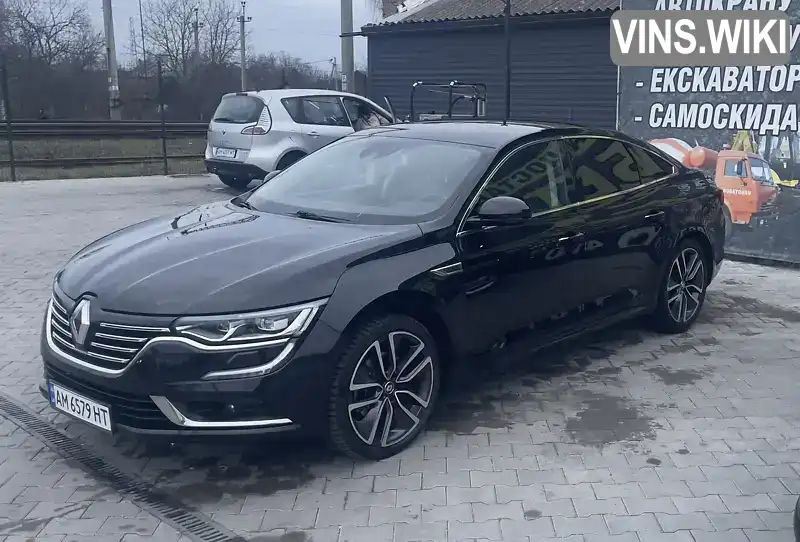 Седан Renault Talisman 2018 1.6 л. Автомат обл. Житомирская, Звягель - Фото 1/18