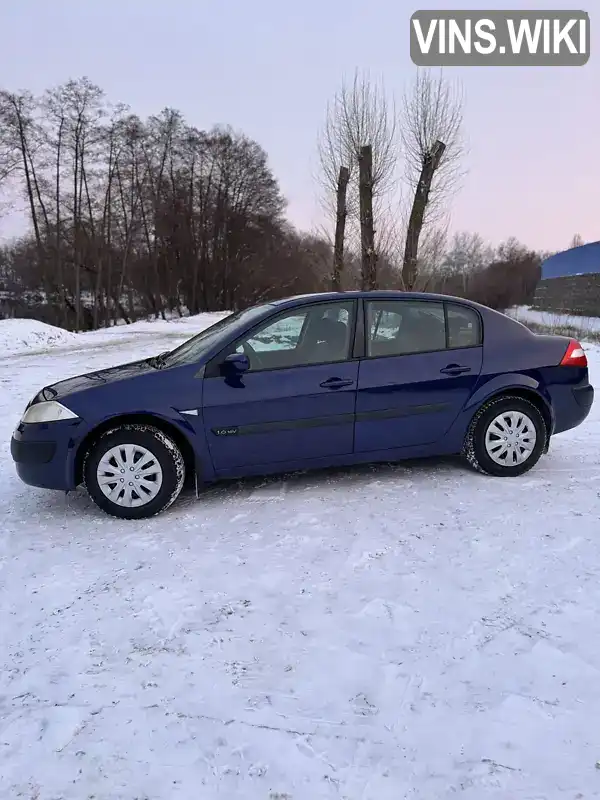 VF1LM0J0H31861490 Renault Megane 2004 Седан 1.6 л. Фото 2