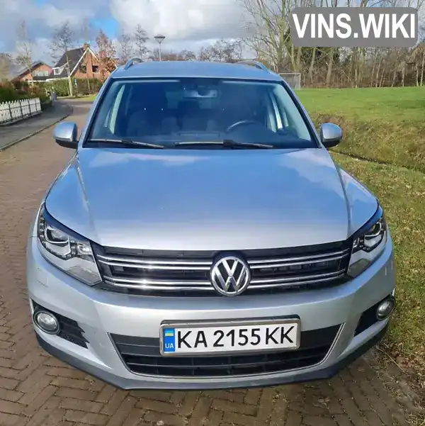 WVGZZZ5NZEW039452 Volkswagen Tiguan 2014 Позашляховик / Кросовер 1.99 л. Фото 2