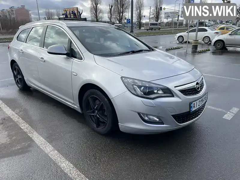 W0LPE8EF2C8011565 Opel Astra 2011 Універсал 1.69 л. Фото 1