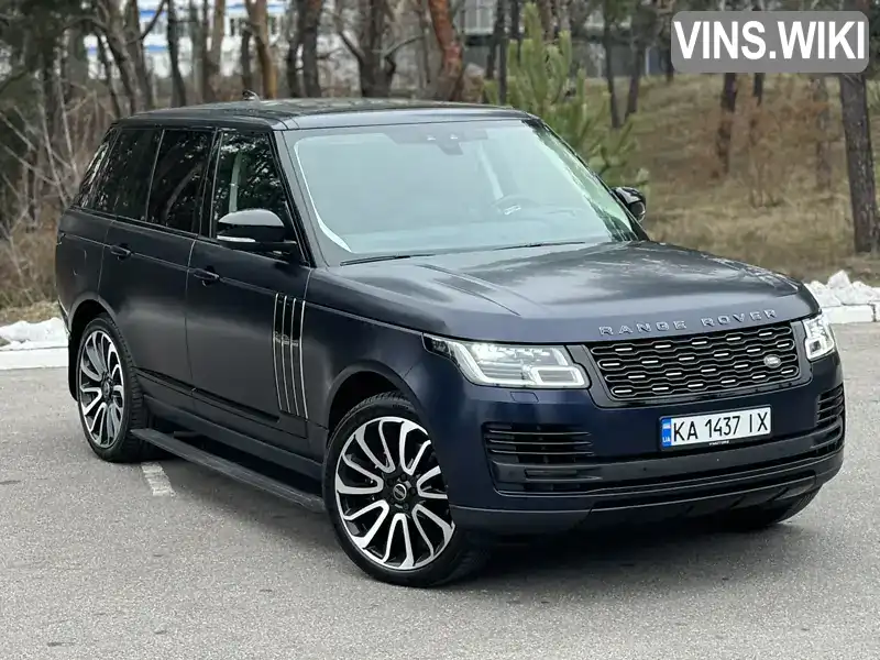 Внедорожник / Кроссовер Land Rover Range Rover 2019 4.37 л. Автомат обл. Киевская, Киев - Фото 1/21