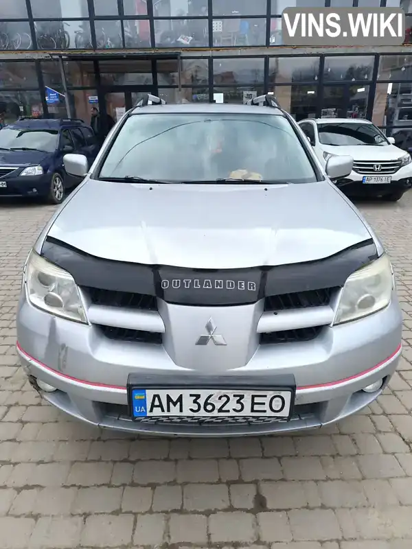 JMBXNCU2W7U000278 Mitsubishi Outlander 2006 Внедорожник / Кроссовер 2 л. Фото 1