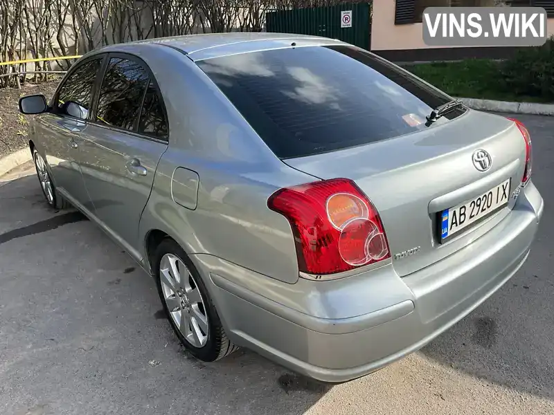 Ліфтбек Toyota Avensis 2007 2.01 л. Ручна / Механіка обл. Вінницька, Вінниця - Фото 1/11