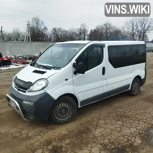 W0LF7ACA66V639519 Opel Vivaro 2006 Мінівен 1.9 л. Фото 1