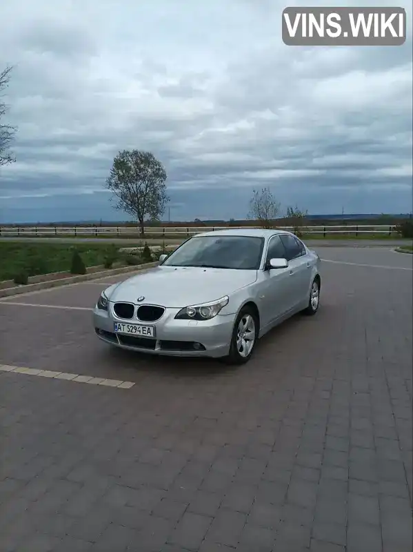 Седан BMW 5 Series 2004 2.2 л. Ручная / Механика обл. Ивано-Франковская, Рожнятов - Фото 1/21