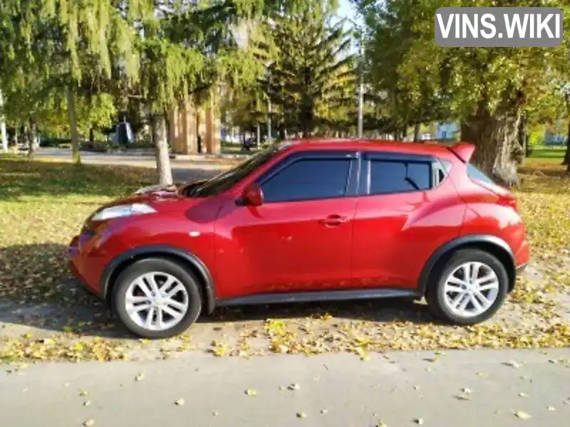 SJNFBAF15U6075628 Nissan Juke 2011 Позашляховик / Кросовер 1.6 л. Фото 1