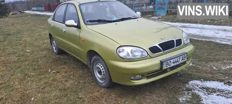 Седан Daewoo Lanos 2007 1.5 л. Ручна / Механіка обл. Хмельницька, Волочиськ - Фото 1/10