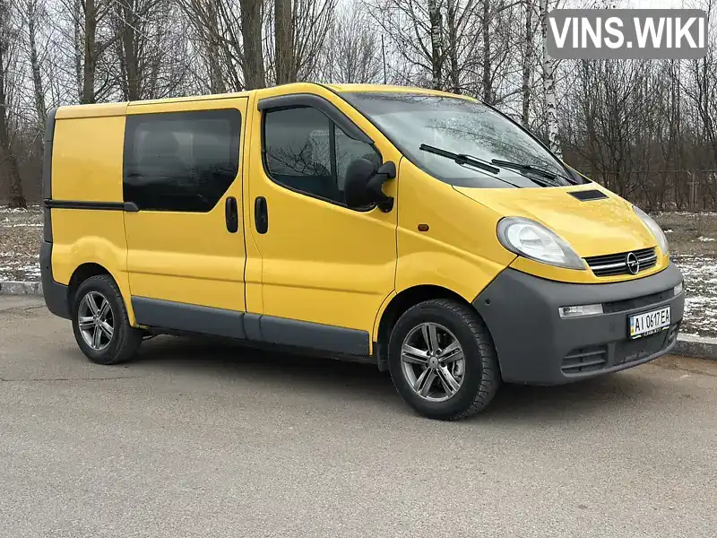 Минивэн Opel Vivaro 2004 1.87 л. Ручная / Механика обл. Киевская, Бровары - Фото 1/21