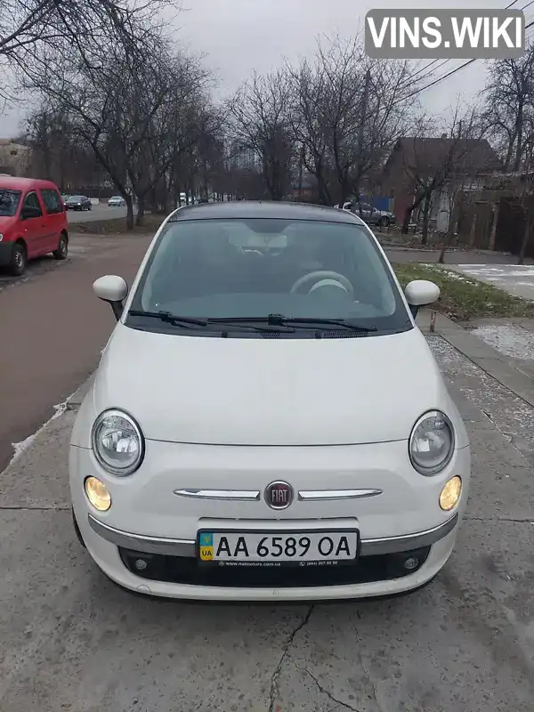 Хэтчбек Fiat 500 2013 1.2 л. Робот обл. Киевская, Киев - Фото 1/20