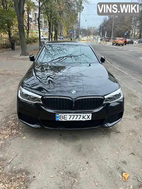 WBAJE5C50KWW13646 BMW 5 Series 2018 Седан 3 л. Фото 1