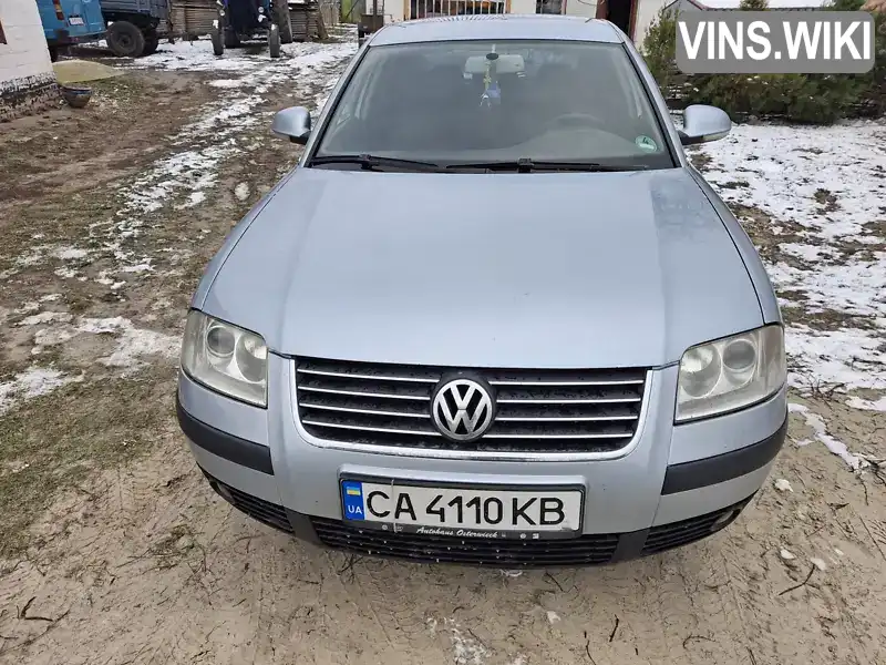 Седан Volkswagen Passat 2004 1.98 л. Ручная / Механика обл. Черкасская, Черкассы - Фото 1/19