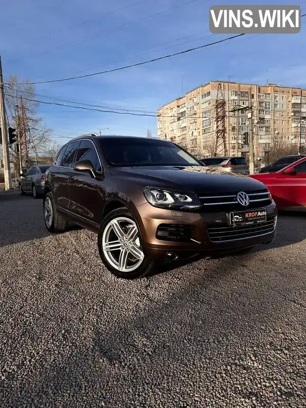 WVGZZZ7PZDD018865 Volkswagen Touareg 2012 Внедорожник / Кроссовер 3 л. Фото 1