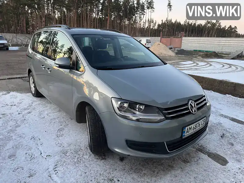 Мінівен Volkswagen Sharan 2014 1.97 л. Ручна / Механіка обл. Житомирська, Радомишль - Фото 1/16