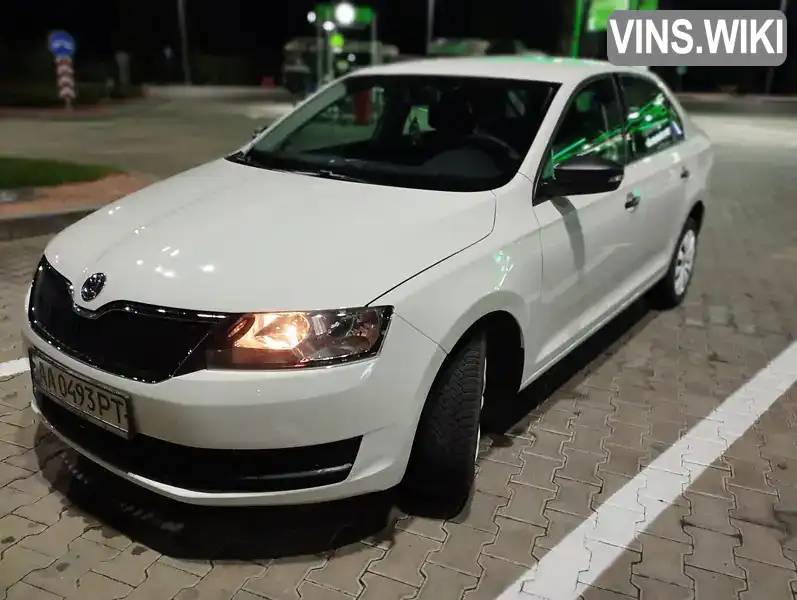 Ліфтбек Skoda Rapid 2018 1.6 л. обл. Полтавська, Кременчук - Фото 1/13