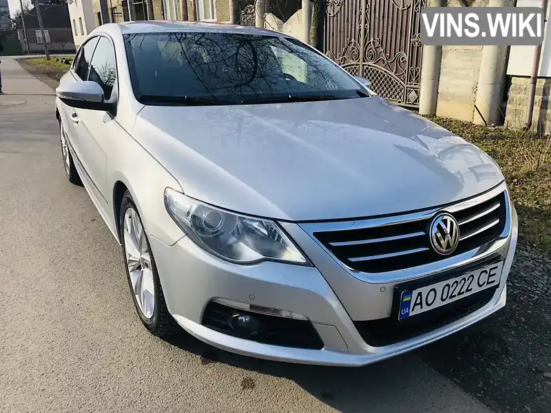 Купе Volkswagen CC / Passat CC 2008 2 л. Автомат обл. Закарпатская, Мукачево - Фото 1/21