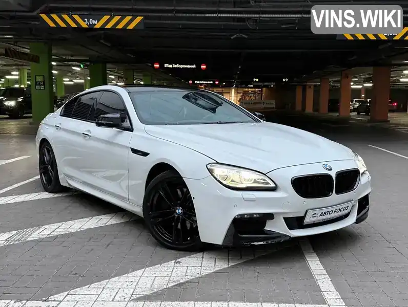 Купе BMW 6 Series Gran Coupe 2015 2.99 л. Автомат обл. Киевская, Киев - Фото 1/21