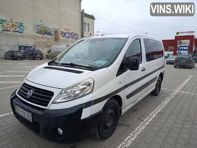 Минивэн Fiat Scudo 2007 2 л. Ручная / Механика обл. Тернопольская, Тернополь - Фото 1/11