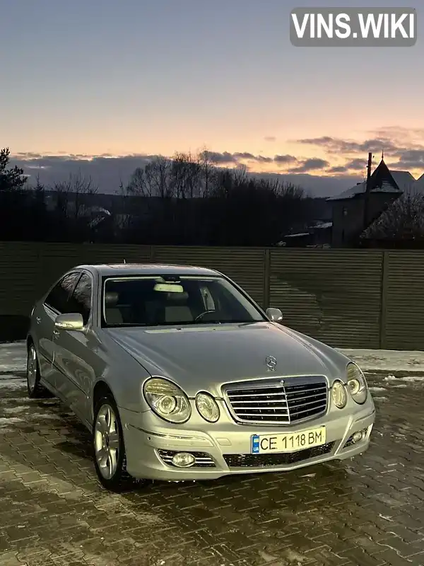 Седан Mercedes-Benz E-Class 2008 2.1 л. обл. Черновицкая, Глубокая - Фото 1/21