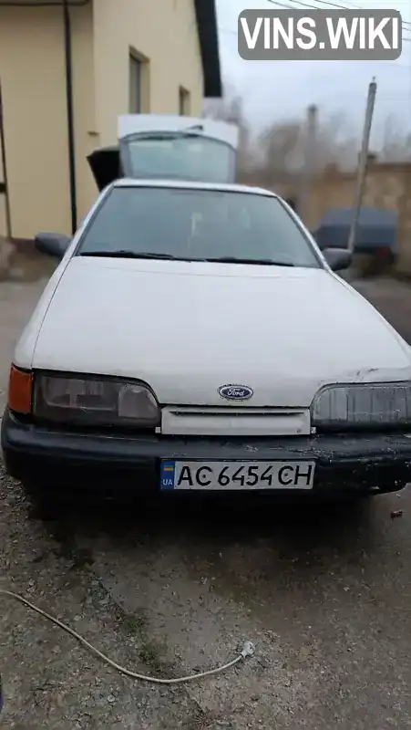 WF0AXXGAGAJT80678 Ford Scorpio 1989 Ліфтбек  Фото 8