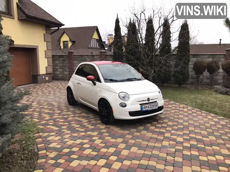 3C3CFFAR9FT663000 Fiat 500 2015 Хетчбек 1.37 л. Фото 2