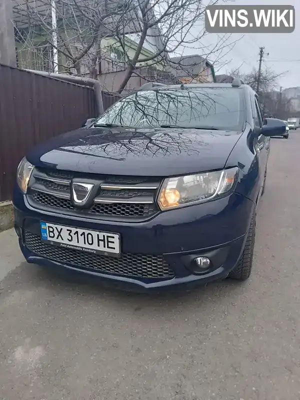 Седан Dacia Logan 2015 1.46 л. Ручная / Механика обл. Хмельницкая, Хмельницкий - Фото 1/10